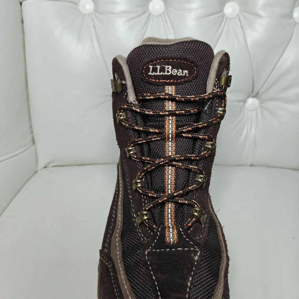 L.L.Bean TEK 2.5 suede waterproof hiking Primaloft Insulated boots Shoe Size 9.5